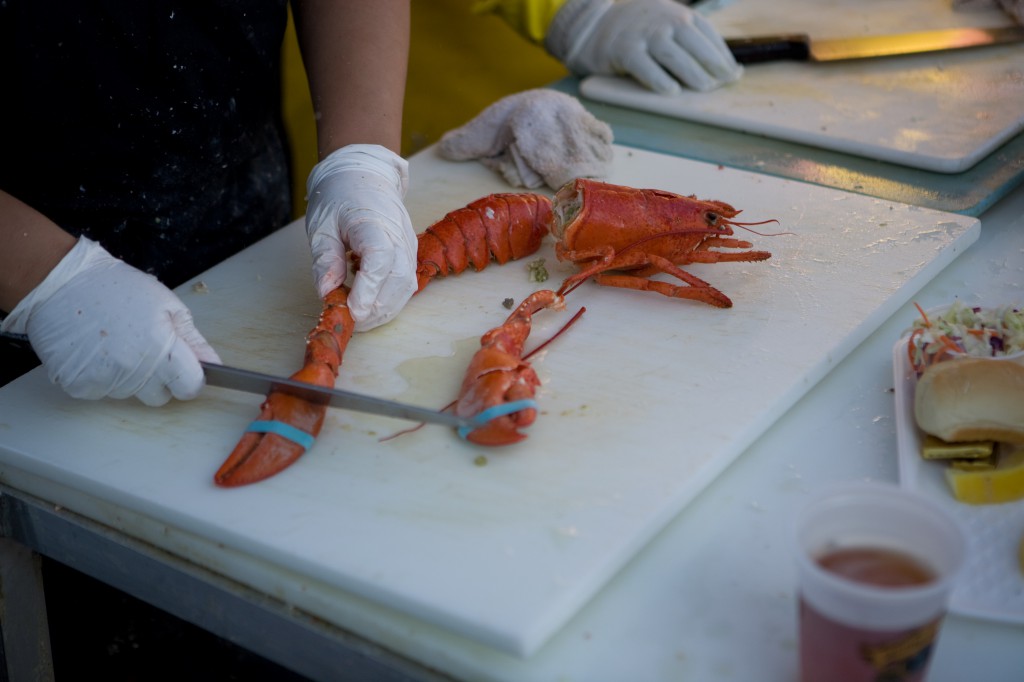 Chopping the Lobster Claw