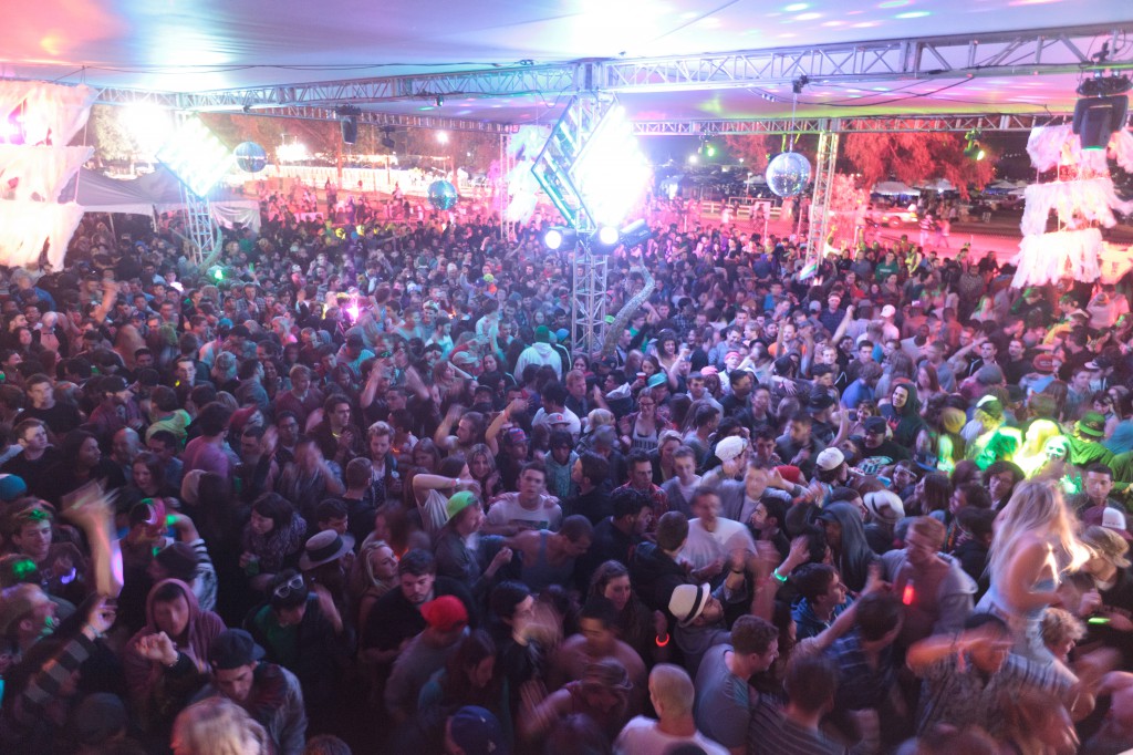 Coachella Campground Dance Stage