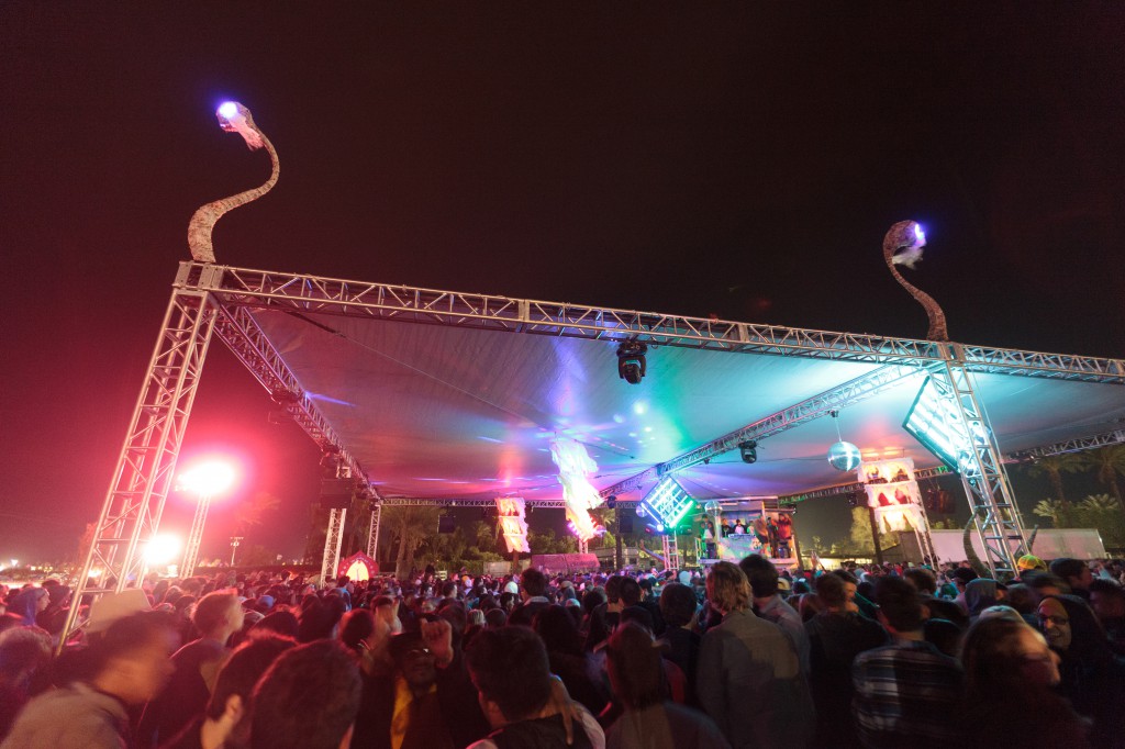 Coachella Campground Dance Stage