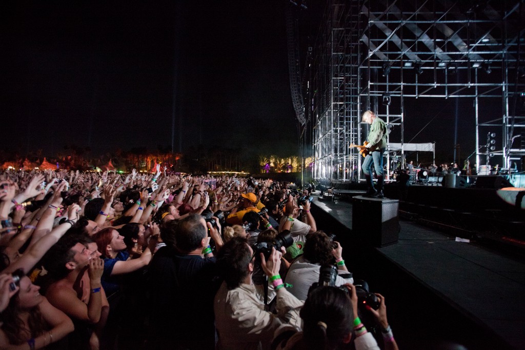 Crowd and Win Butler Arcade Fire