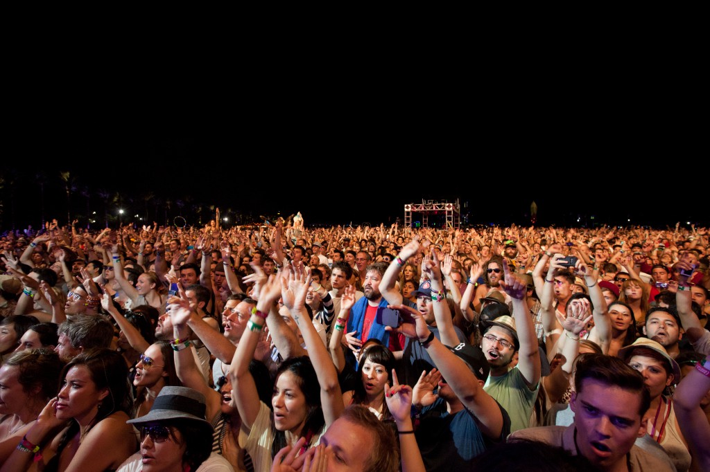 Crowd for Chromeo