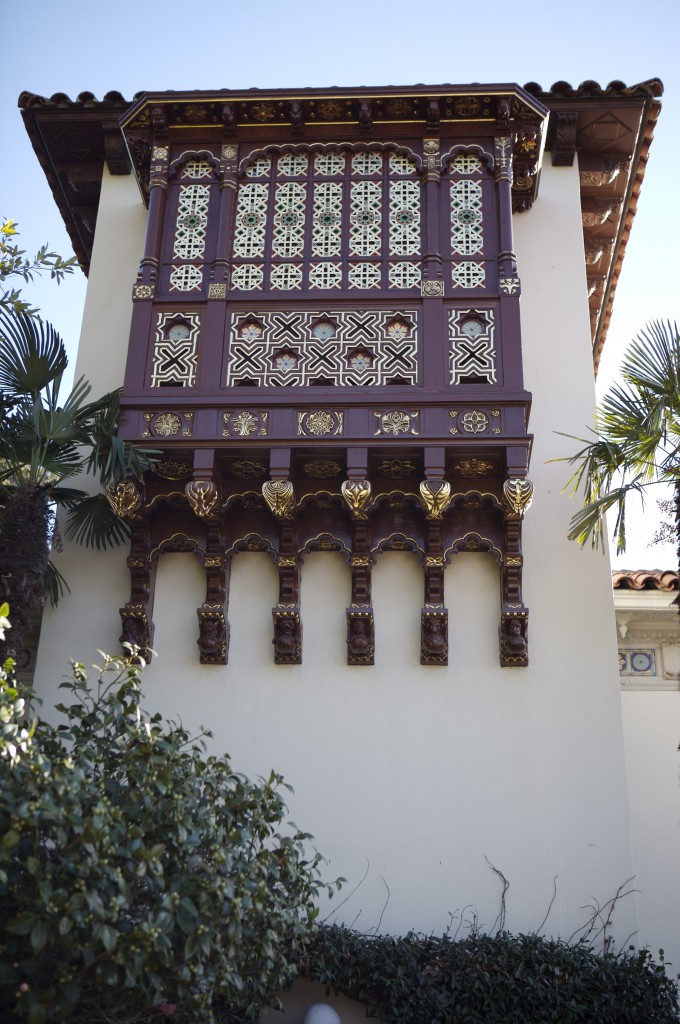 Fine Gold Inlaid Woodwork