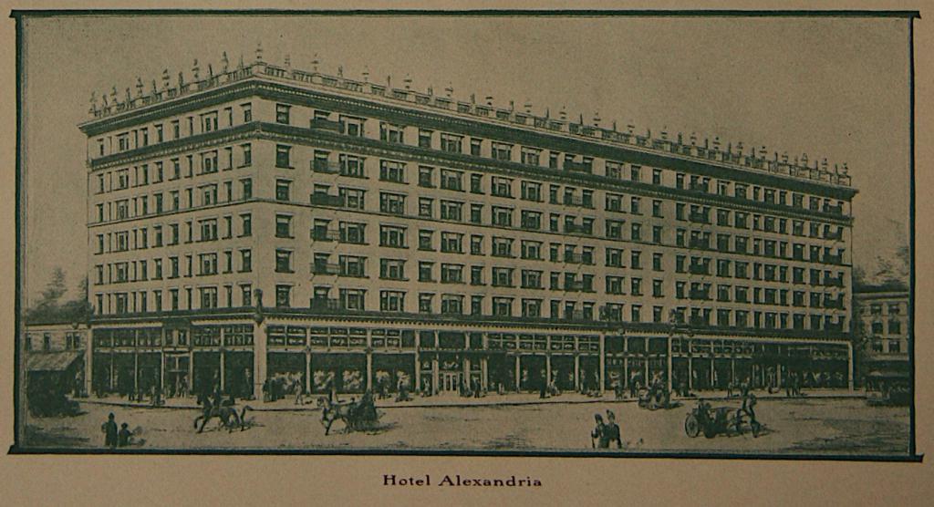 Hotel Alexandria : Los Angeles from an A