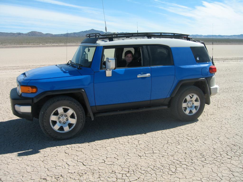 Penelope Bullock in the FJ