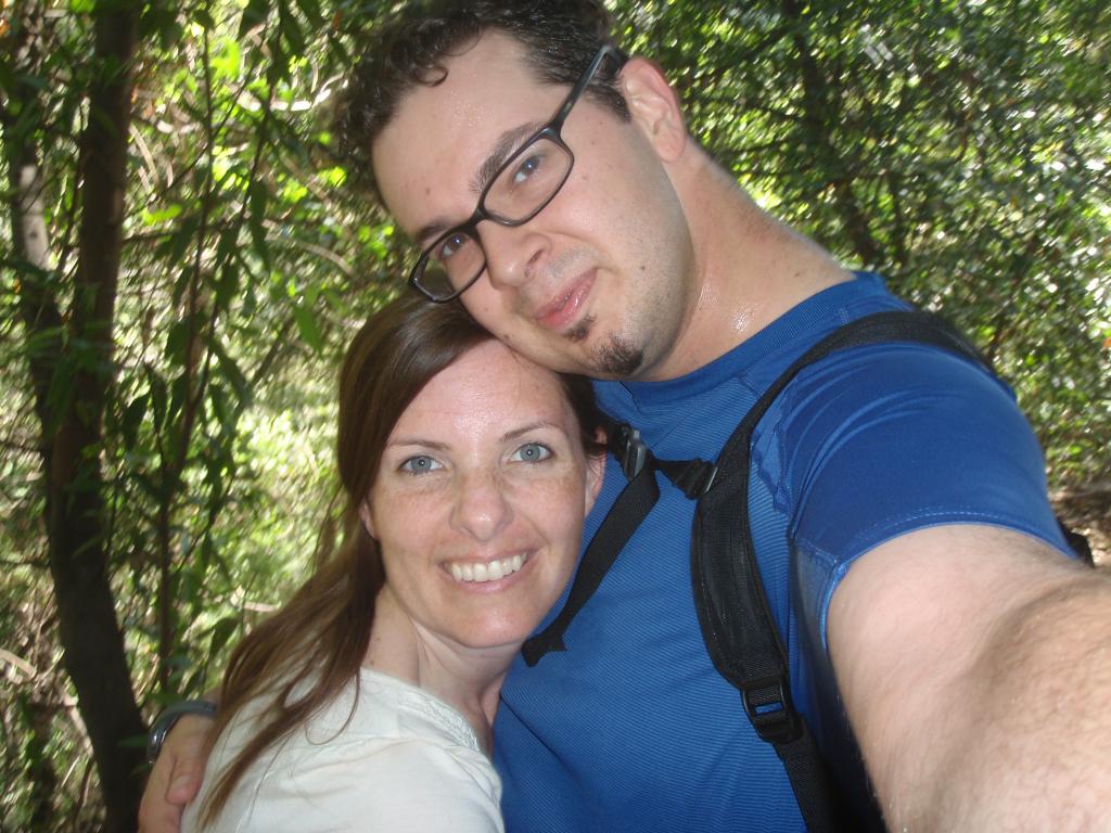 Penelope and Dave on the Chantry Flats Loop