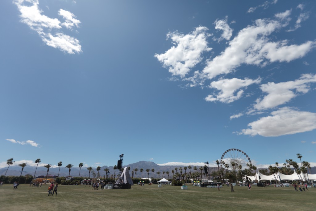 Saturday Morning Coachella Grounds