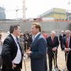 Timothy Leiweke and Arnold Schwarzenegge