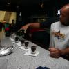 bartender pouring jaegermeister
