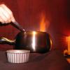 chocolate flambe fondue