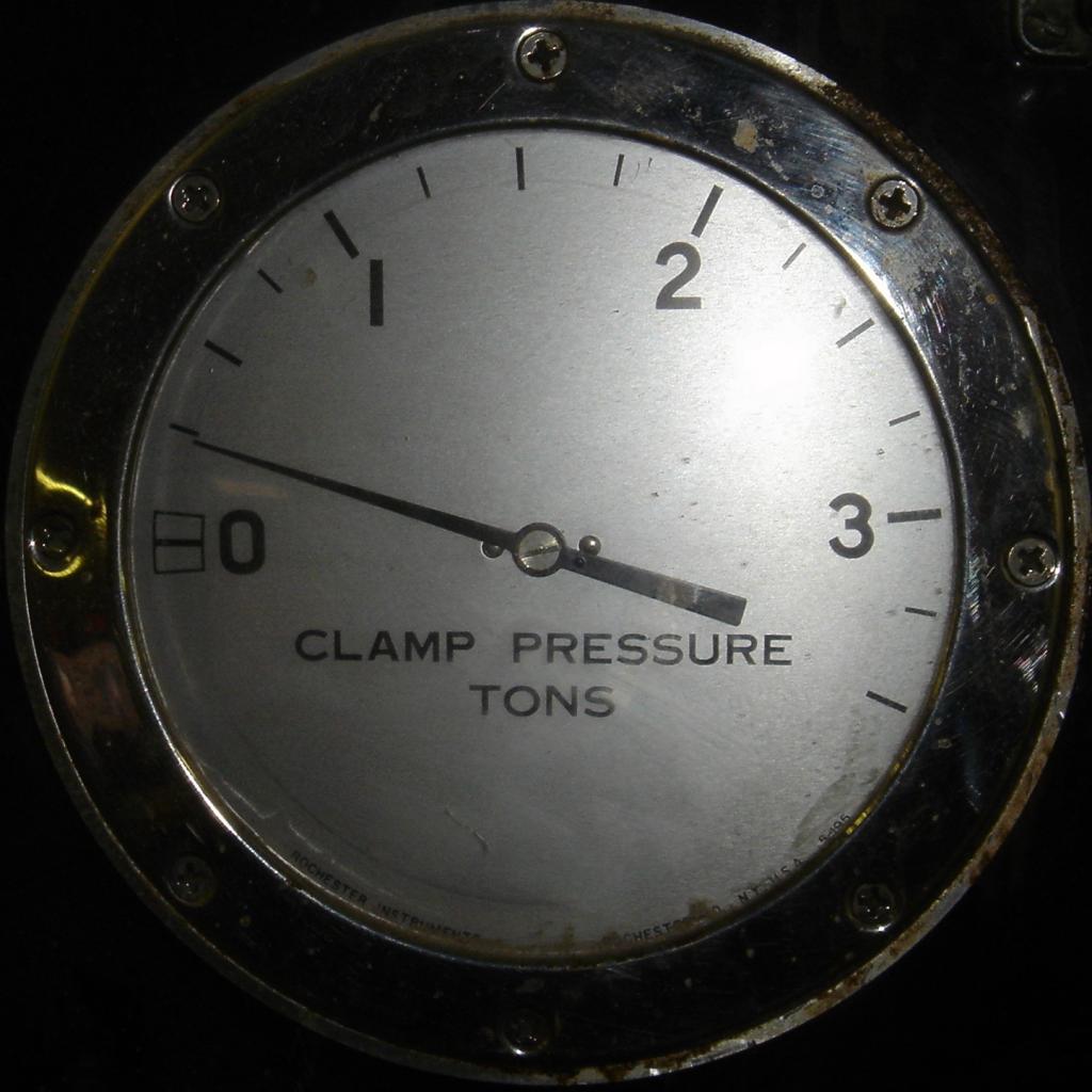 clamp pressure tons