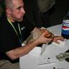 eating 30 burgers to support hackers