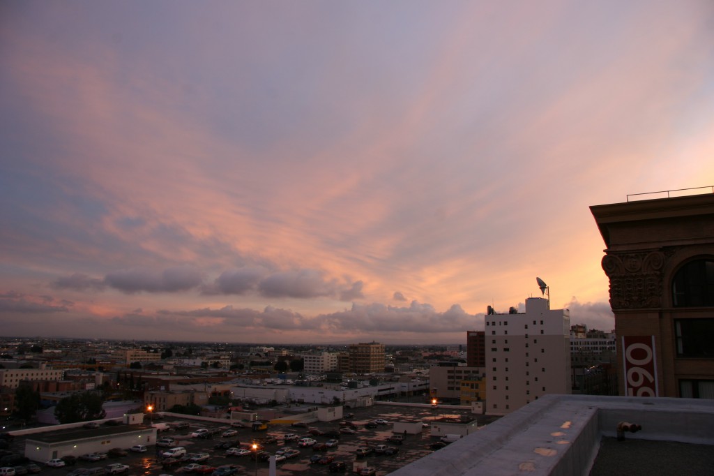 los angeles clouds