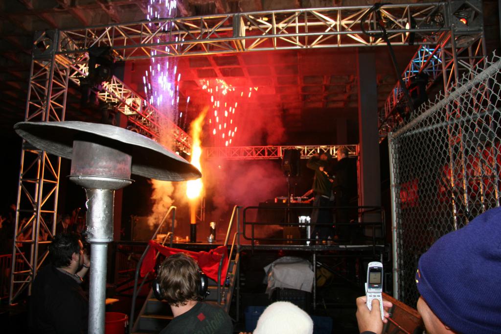 midnight fireworks