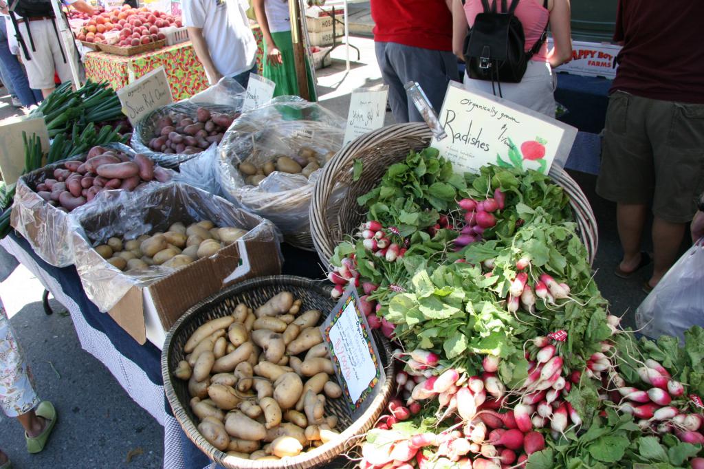 organic veggies