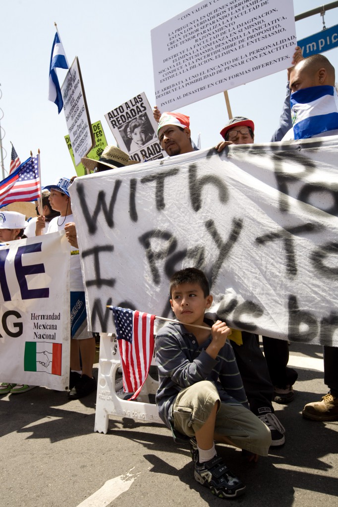 Boy with Flag