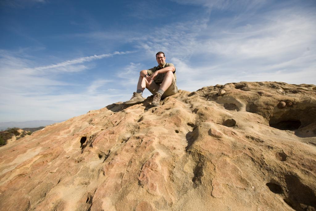 Dave on Eagle Rock