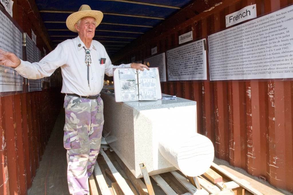 Ed Grothus and his Peace Obelisks