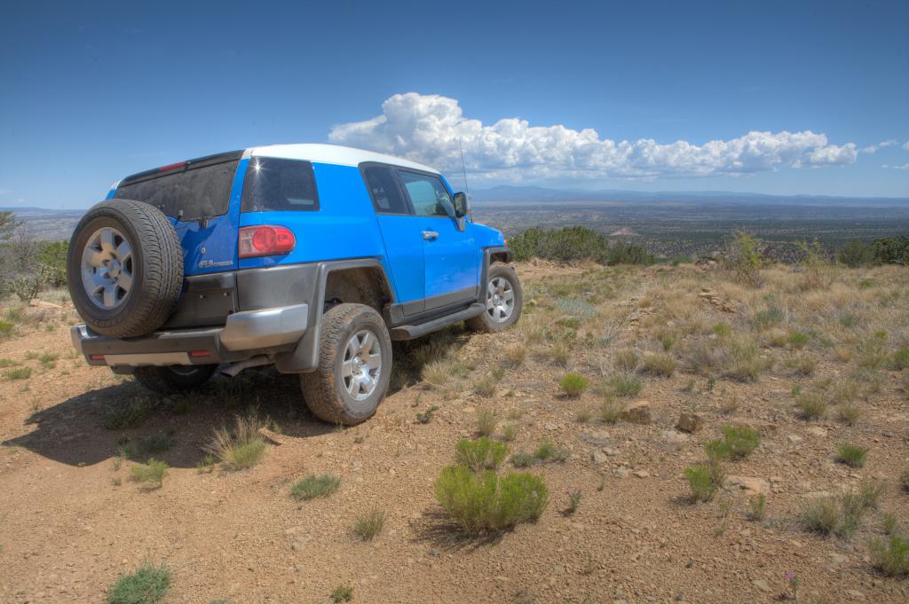 FJ Cruiser and New Mexico Sky