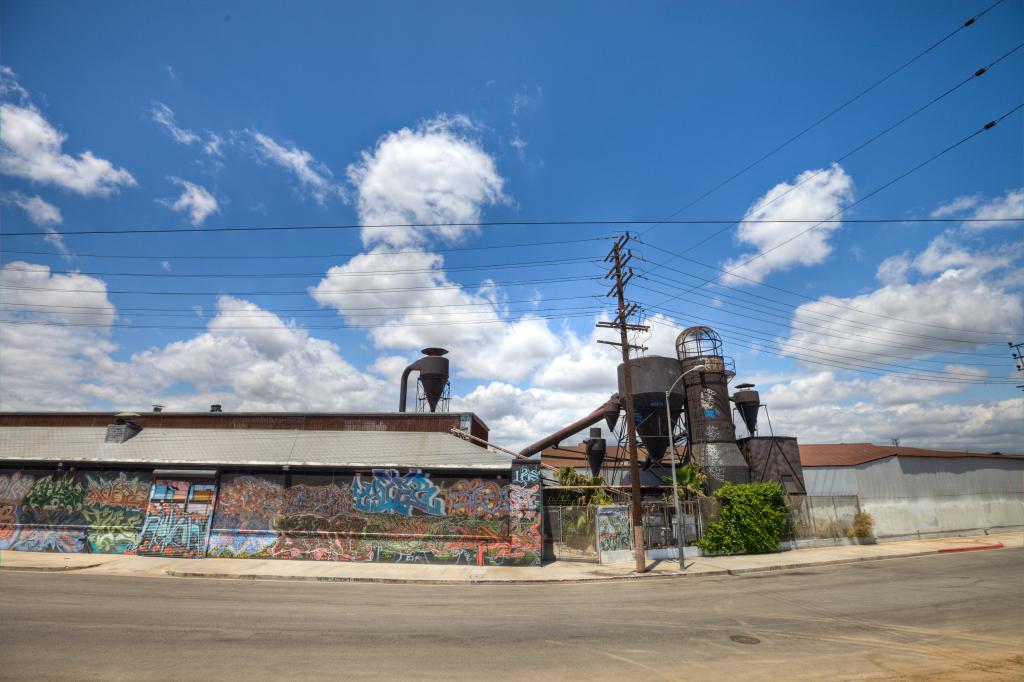 Graffiti on a Warehouse