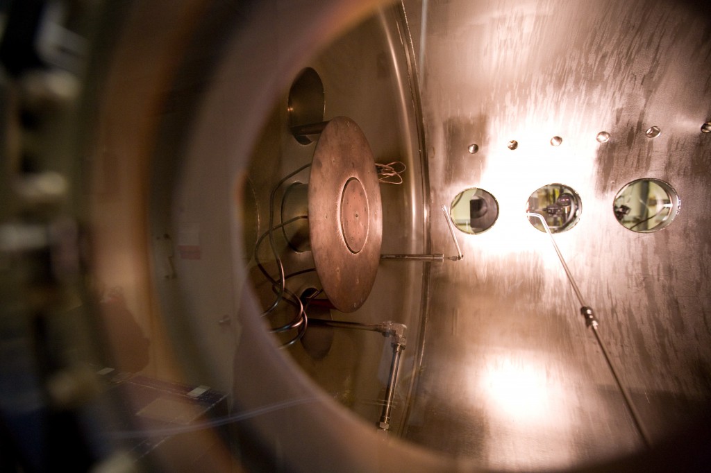 Inside the Plasma Vacuum Chamber