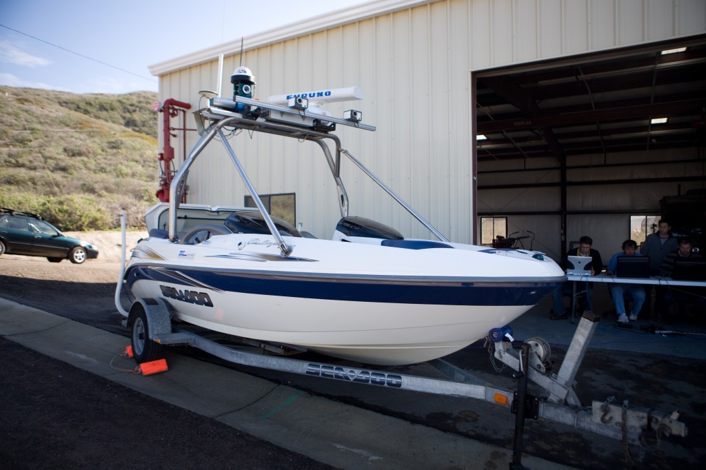 Unmanned Surface Vehicle at SPAWAR