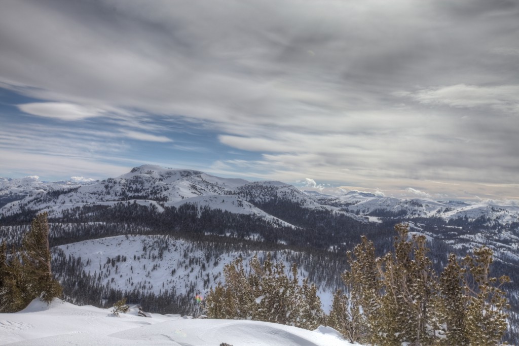 View From Waterhouse Peak near South Lake Tahoe