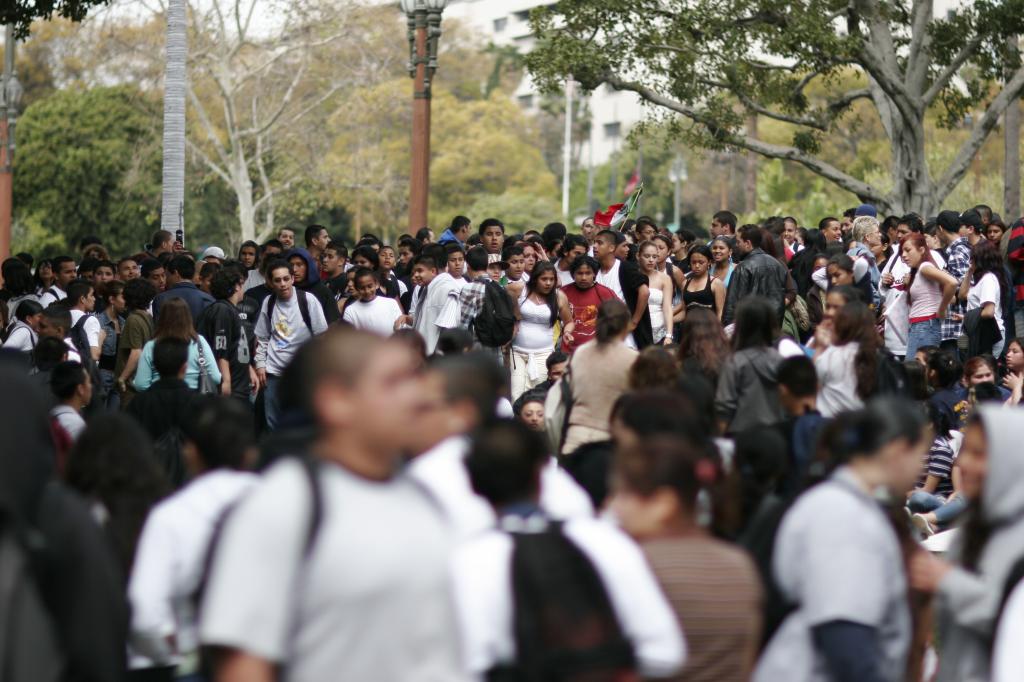 student protesters