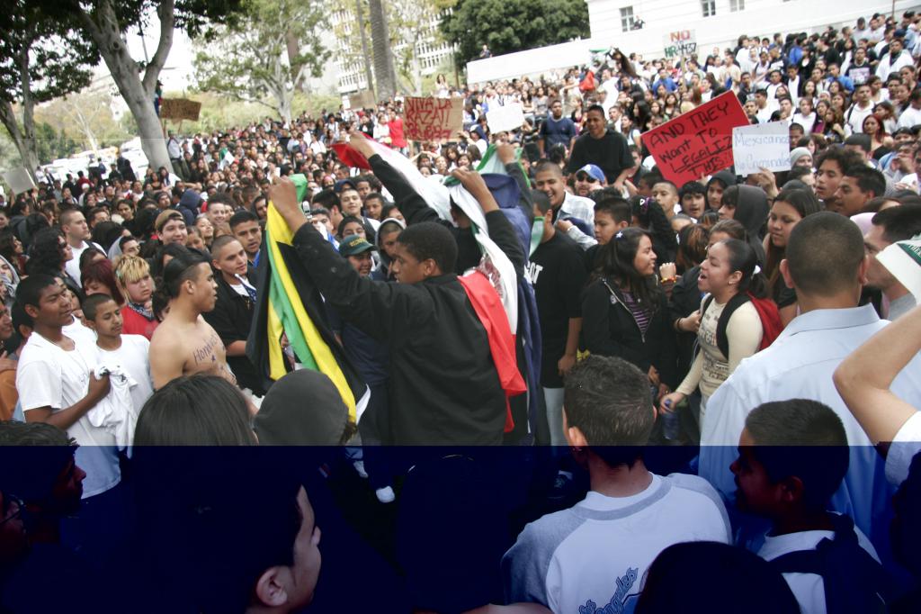 student protesters