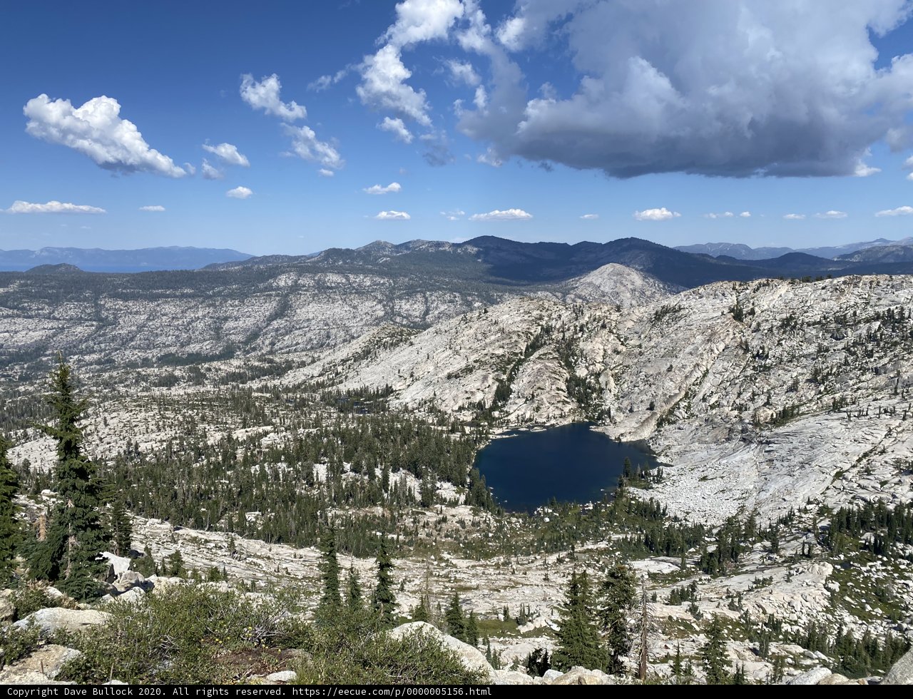Majestic view of the Desolation Wilderness