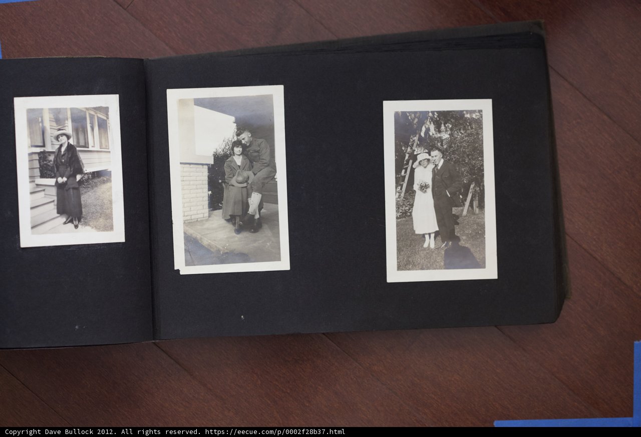 Bullock Curtis Family Photo Album: Open Book of 2012 Memories