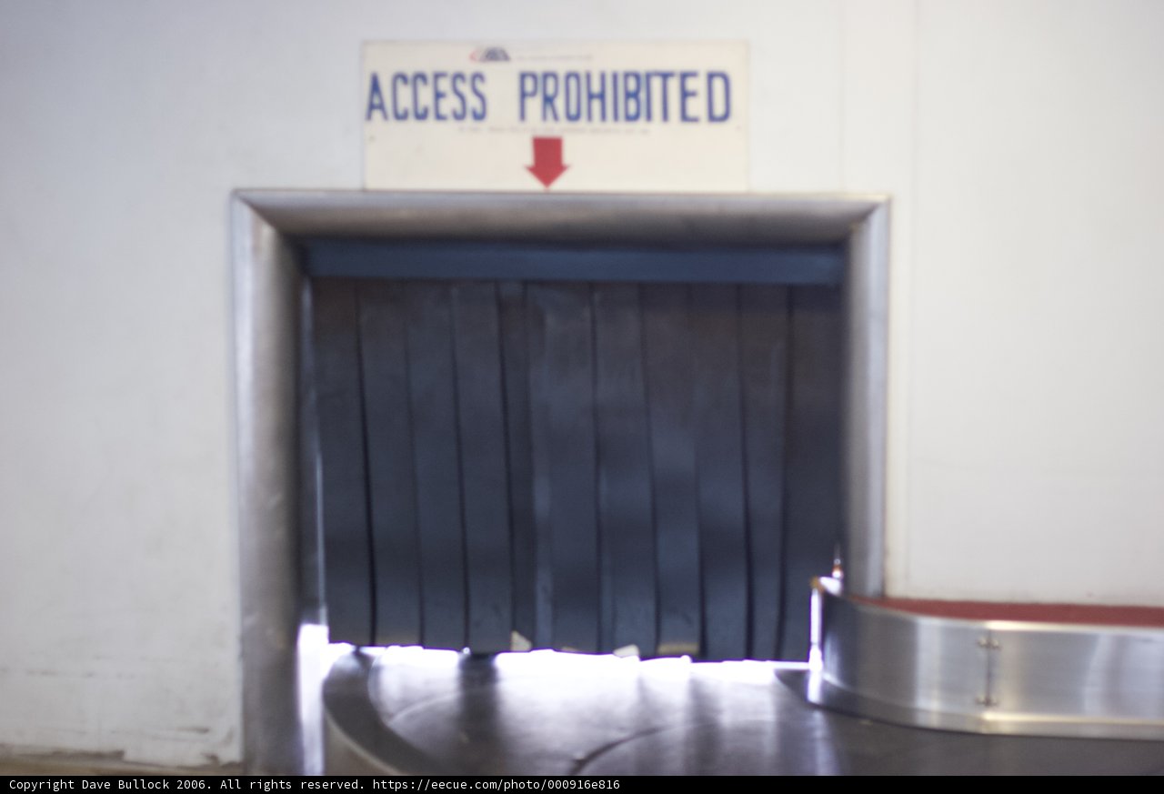 No Access Allowed