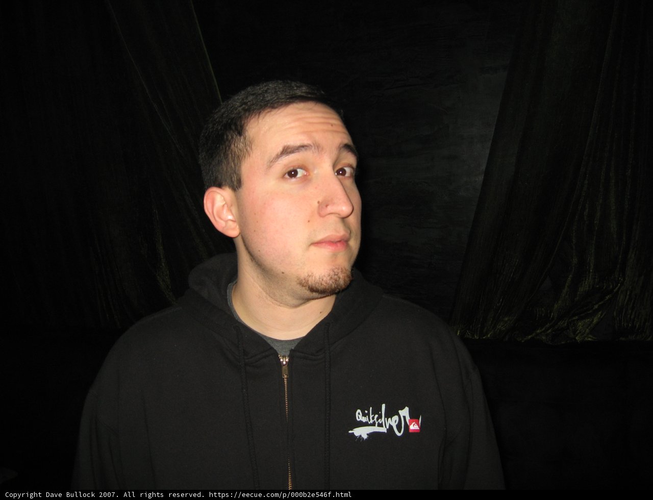 Black Hoodie Portrait