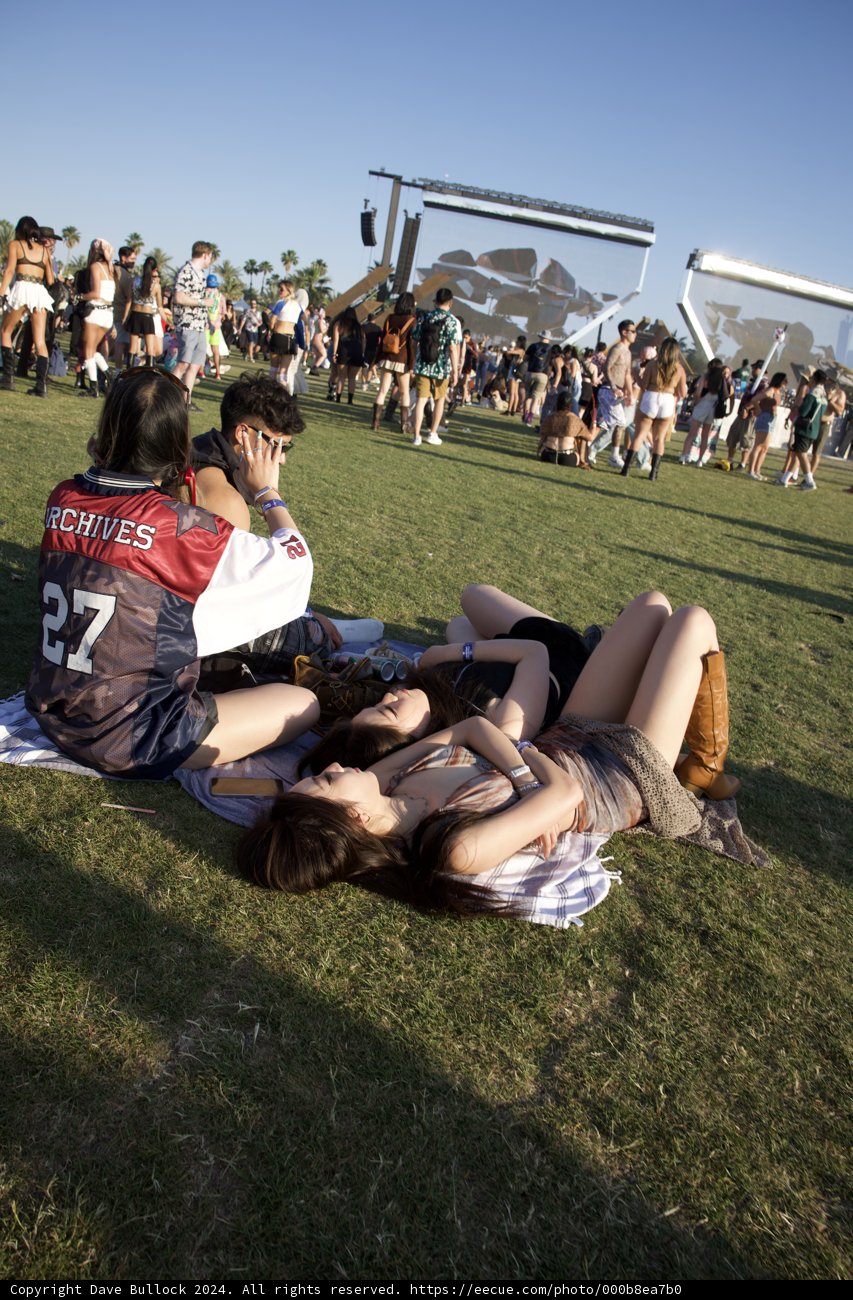 Sunset Chill at Coachella 2024