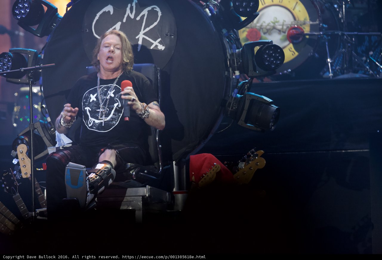Axl Rose Brings the Heat to Coachella Concert
