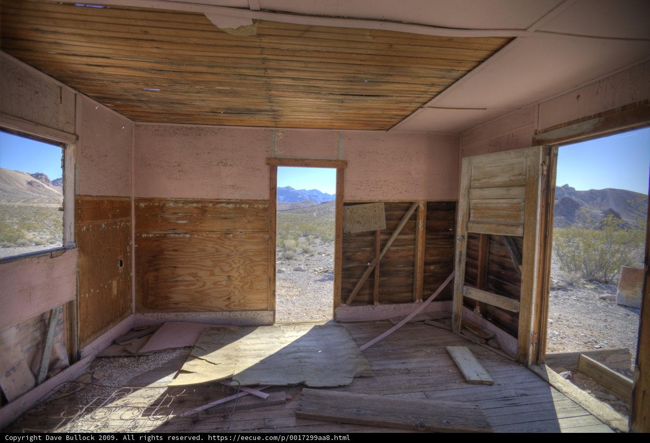 Inside an Abandoned Wooden House