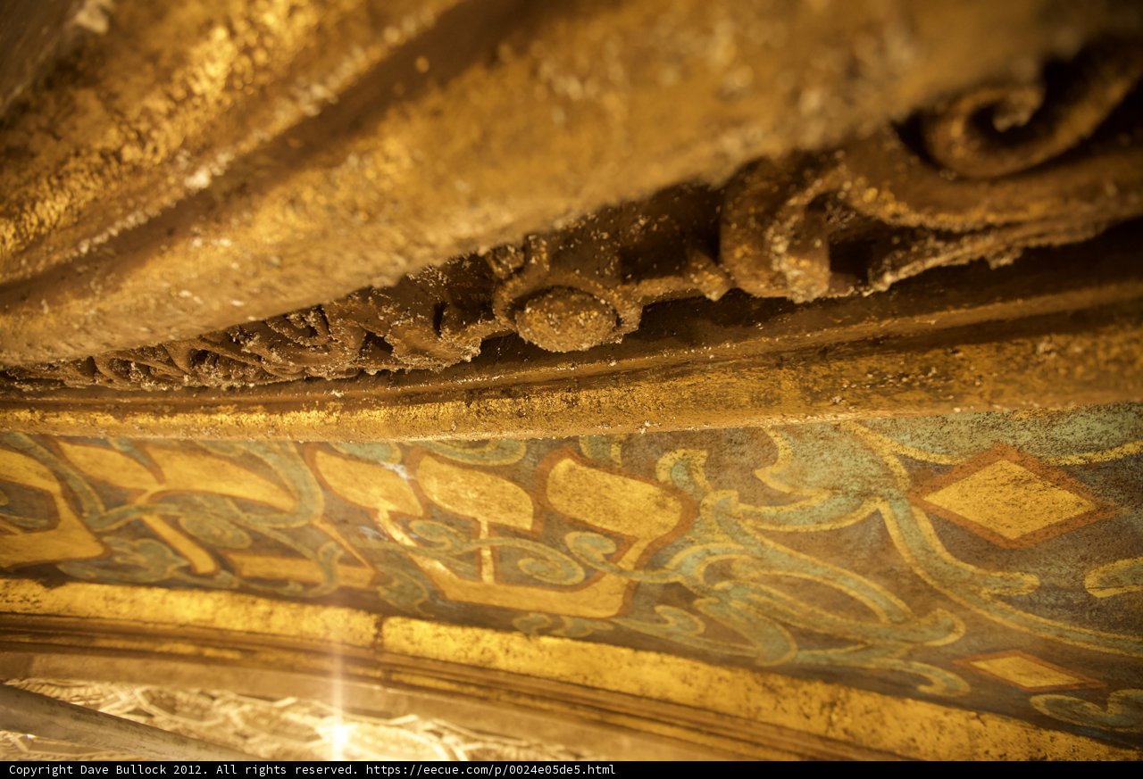 The Majestic Ceiling of the Temple of Jesus