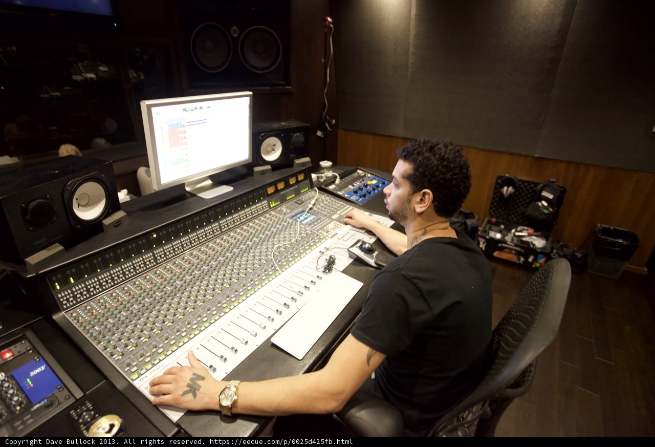 Behind the Mixing Desk