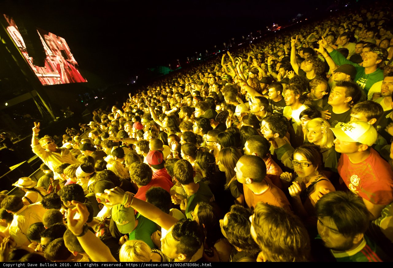 Massive Crowd Rocks Out at Coachella Concert