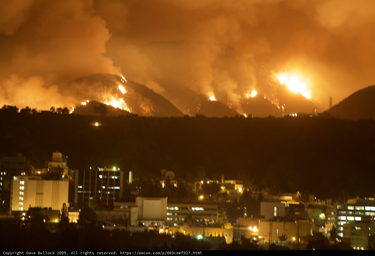 Blaze in the Hills