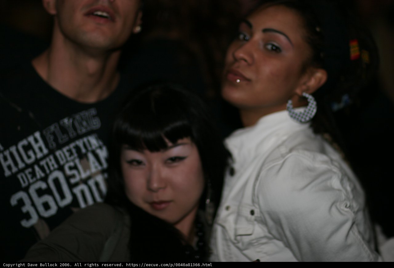 Urban Nightlife with Three Friends