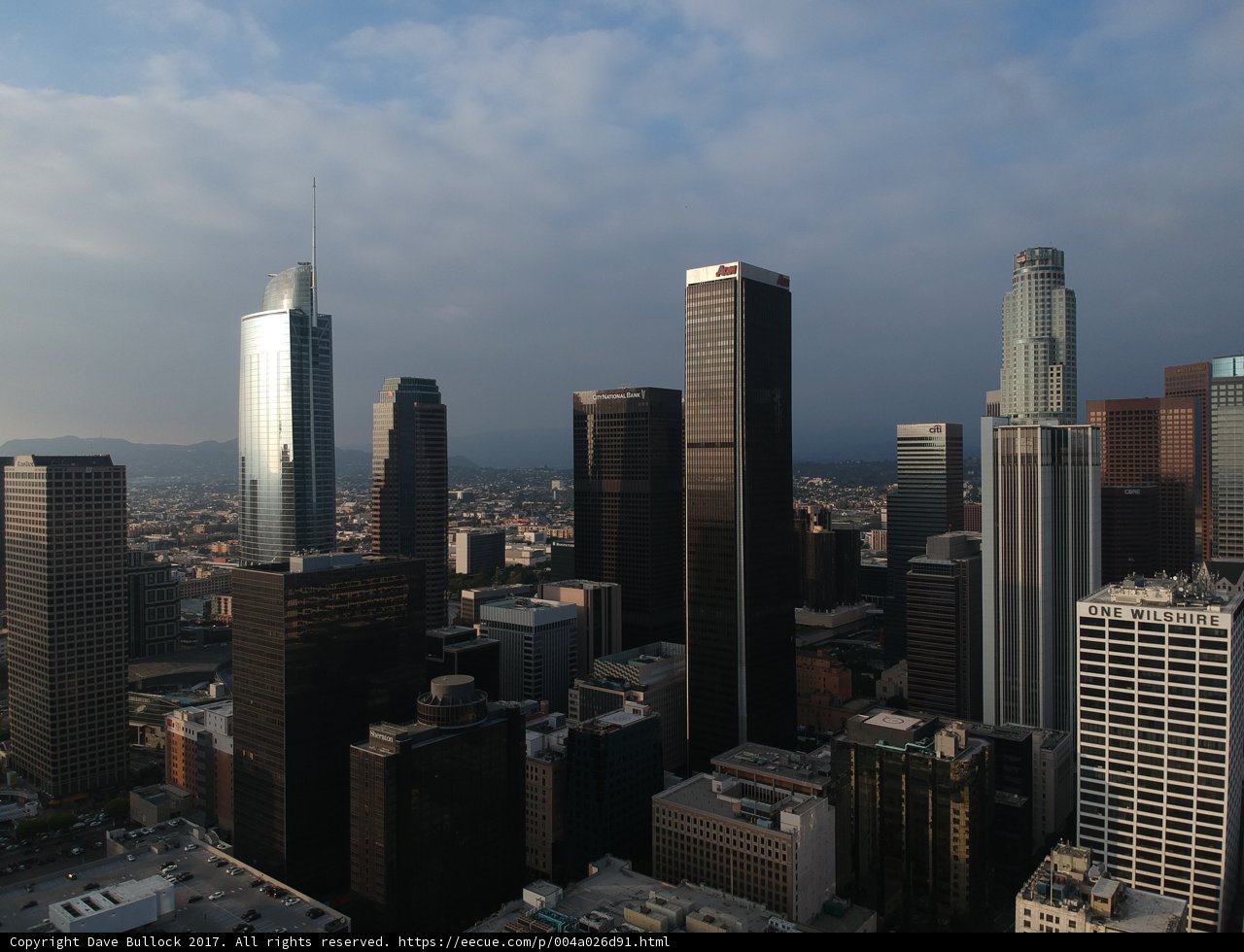 The Majestic Los Angeles Cityscape