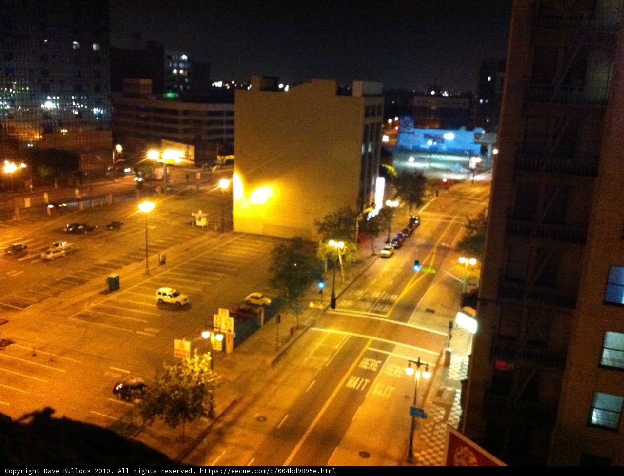 Night View of Urban Metropolis