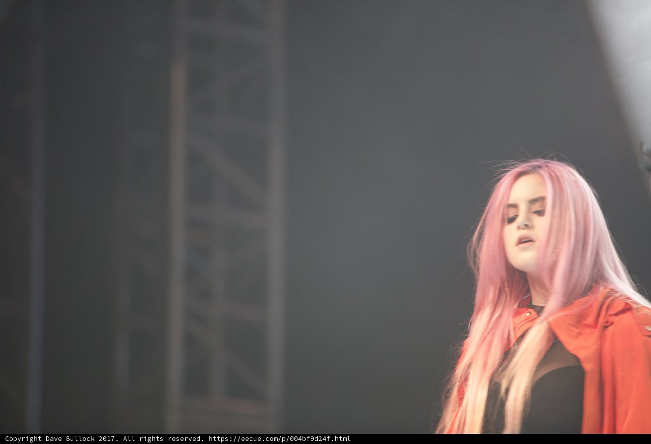 Pink-haired Performer