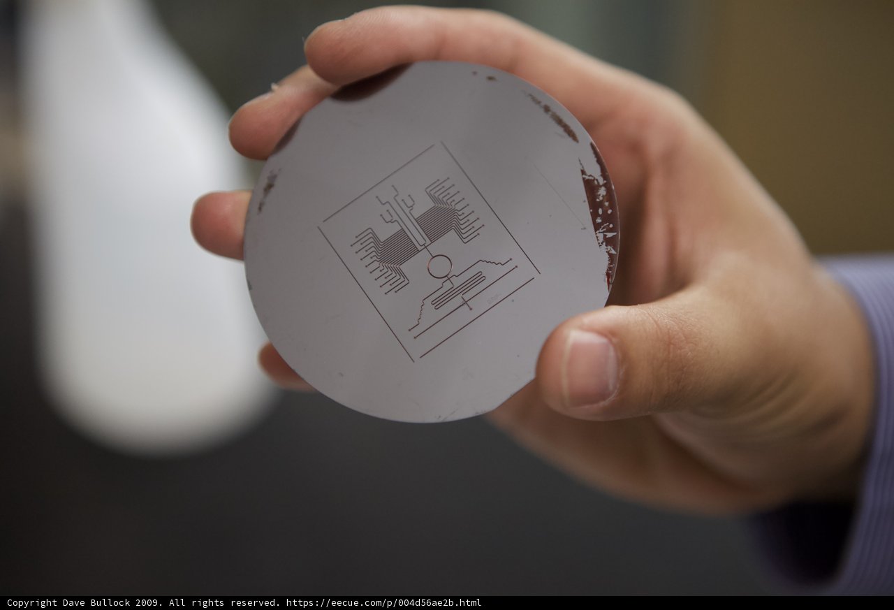 Black Disk with Logo