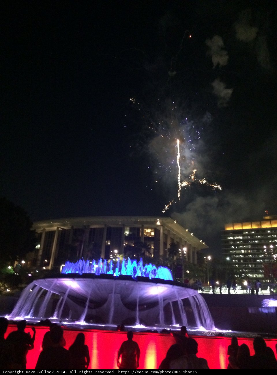 Fountain and Fireworks
