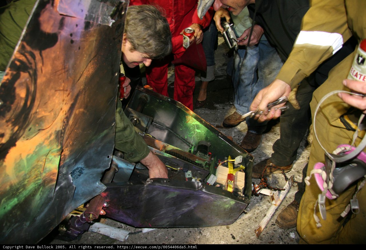 Working on the Car