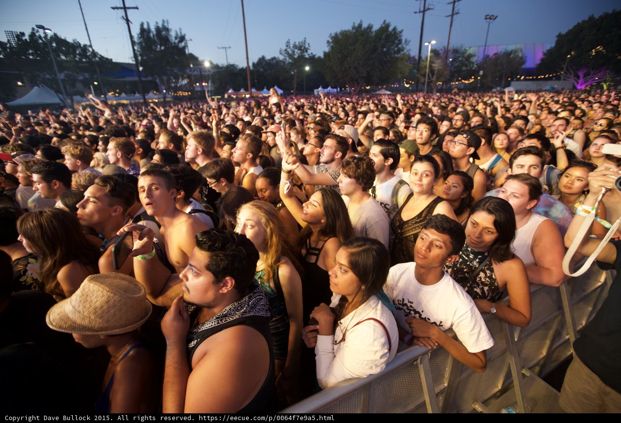 Barricade Fans Watching Show
