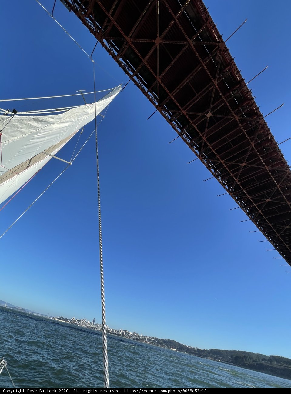 Golden Gate Sailboat