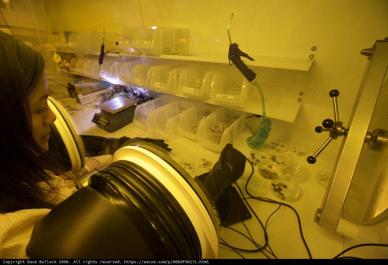 Working in the Quantum Nano Lab