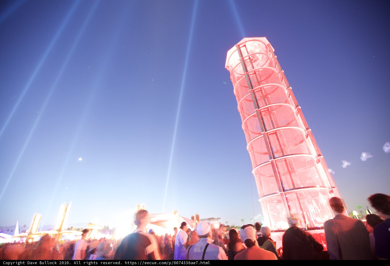 Towering over the Urban Concert-goers